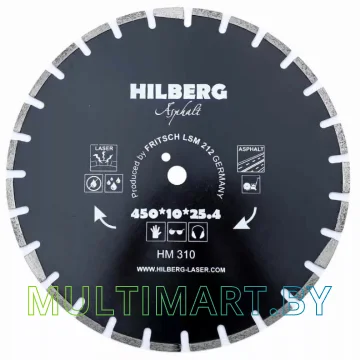 Отрезной диск алмазный Hilberg HM310